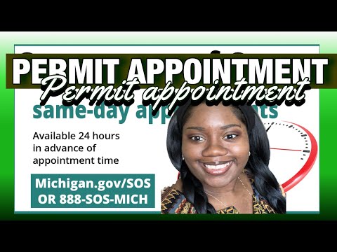 How to make A Permit Test Appointment : Michigan DMV Permit Test