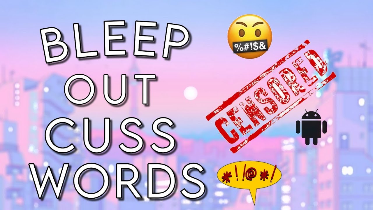 How Do You Bleep Out Words In A Video HOW TO BLEEP OUT CUSS WORDS IN YOUR VIDEOS 2020 | SIDONI TOWNSEND - YouTube