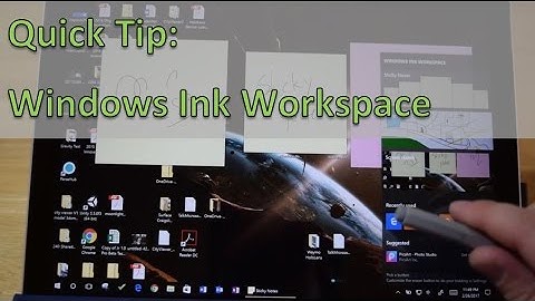 Surface Quick Tip: Making the Most of Windows Ink Workspace and the Pen Button