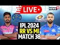 Watch ipl match live today  ipl live  mi vs rr  rr vs mi  rajasthan royals vs mumbai indians