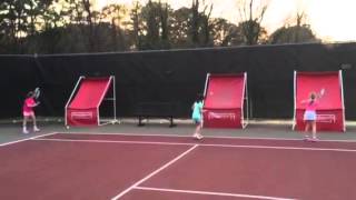 5 beginners hitting on THE GREAT BASE BACKBOARD