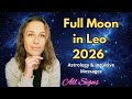 FULL moon in LEO 2026 horoscope all signs - Controversial Reactions