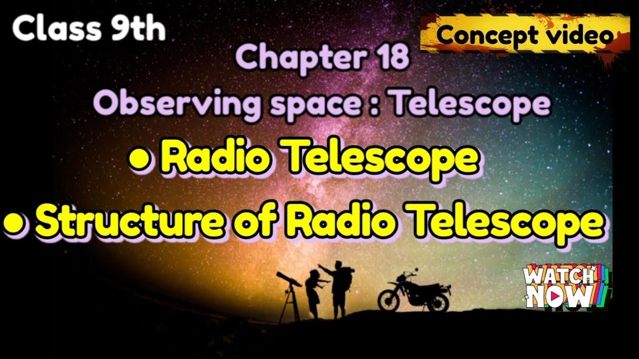 Radio Telescope// Chapter 18// Class 9th// Hindi & English YouTube