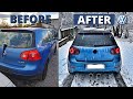 Building a VW Golf 5 1.9tdi in 5 minutes | Project Car Transformation