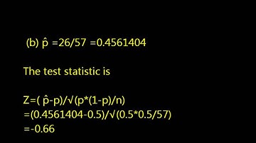 Statistical Question Solution