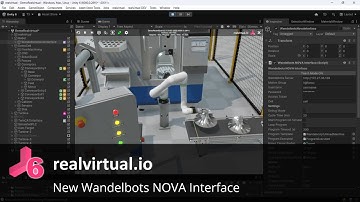 New Wandelbots NOVA Robot Interface for realvirtual.io and Unity