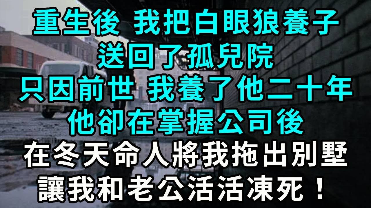 重生後 我把白眼狼養子送回了孤兒院，只因前世 ，我養了他二十年，他卻在掌握公司後，冬天命人將我拖出別墅，讓我和老公活活凍死！