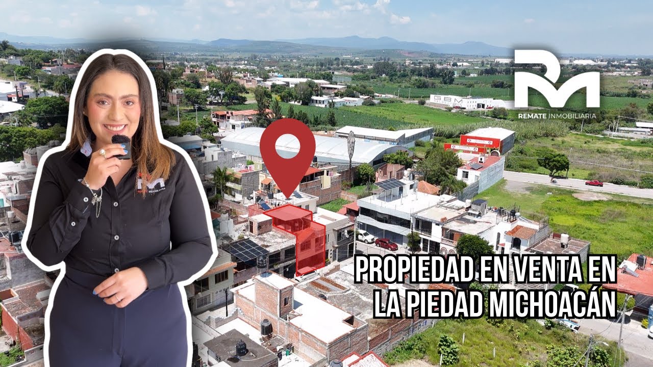 RM Inmobiliaria • A LA VENTA, Propiedad de 6x15 en LA PIEDAD, MICHOACÁN