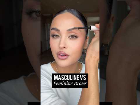 Masculine vs Feminine Brows l Christen Dominique