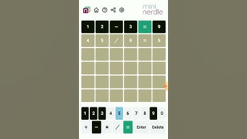 Nerdle #shorts : Let