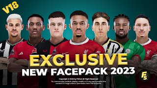 Exclusive Facepack V21 New Update 2023 - Sider and Cpk - Football Life 2024 and PES 2021