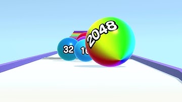 Ball Run 2048 - All Levels Gameplay Android, iOS ( Levels 1 - 22 )