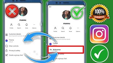 How To Fix instagram chat Nickname Option Not Showing Problem😰(2025)|Nickname Not Showing
