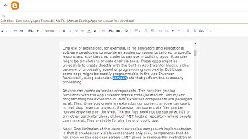 Self Click   Earn Money App   Thunkable Aia File   Admob Earning Apps for kodular free