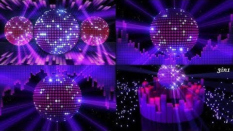 Disco Ball Equalizer | Motion Graphics - Videohive template