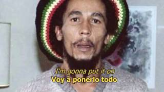 Video thumbnail of "Put it on - Bob Marley (LYRICS/LETRA) (Reggae)"