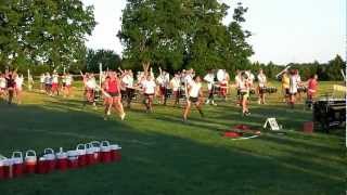 Phantom Regiment 2012 Turandot run-through - Spring Training