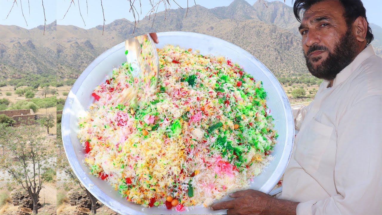 Sweet Rice Recipe Prepared by Daddy | Sweet Rice Making For poor people ...