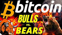 URGENT!! BITCOIN BULLS vs. BEARS also looking at LITECOIN ETHEREUM  Crypto TA ,analysis,news trading