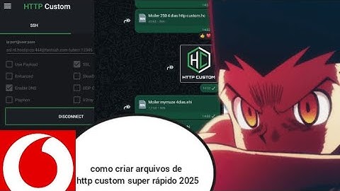 Como Criar Arquivos HTTP Custom Super Rápido 2025 [analitcs e mymuze], configuração sem erro 
