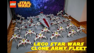 Lego Star Wars - Galactic BSwift Clone Army fleet