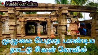பாதி மட்டும் கட்டப்பட்ட முடுக்கன்குளம் சிவன் கோவில் | Mudukkankulam Siva Temple | SureshVlogsTamil screenshot 4