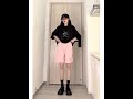 両面プリント半袖Tシャツレディースサマーニュースタイルニッチデザイン#ootd #outfit #fashion lostpink ootd