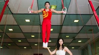Yang mingyong  still rings  training  at chinese's national center (2007) 