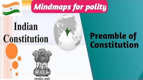 Mindmaps for UPSC || Preamble || Polity mindmaps || Laxmikant polity mindmaps | UPSC mindmaps polity