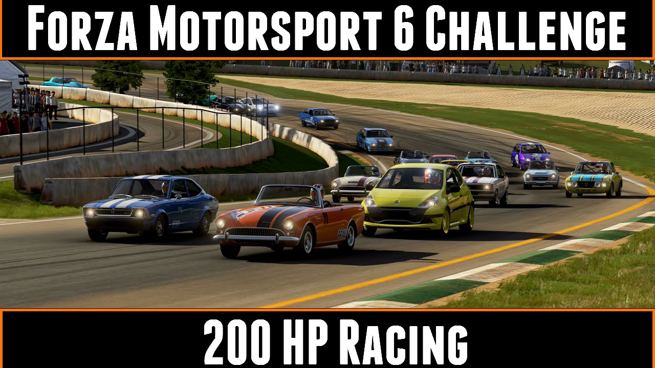 Forza Motorsport 6 Challenge 200 HP Racing