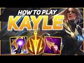HOW TO PLAY KAYLE SEASON 12 | BEST Build & Runes | Season 12 Kayle guide | League of Legends