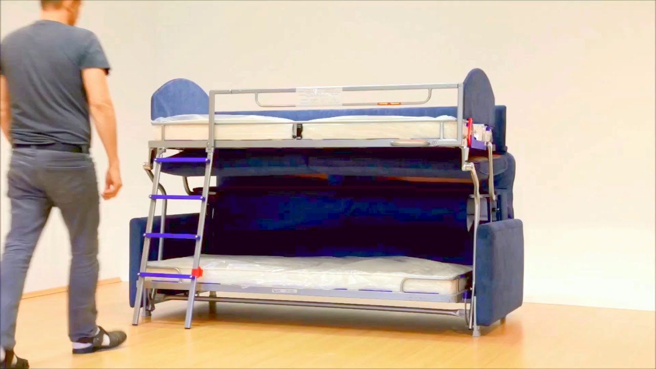 the bunk bed sleeper sofa