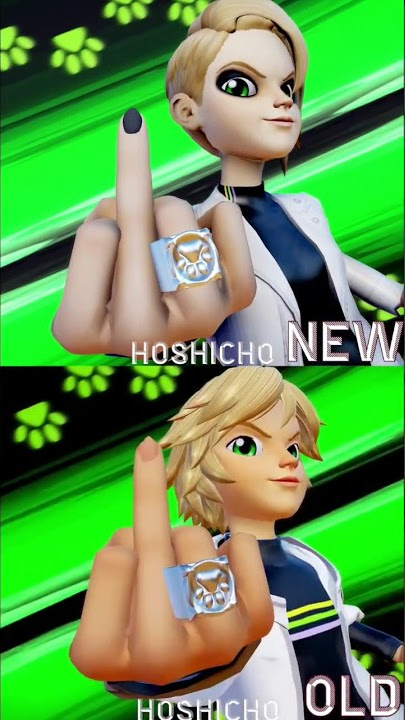 Claw Noir COMPARISON 🐈‍⬛ #miraculousladybug #mlb #catnoir #clawnoir #shadybug #adrienagreste