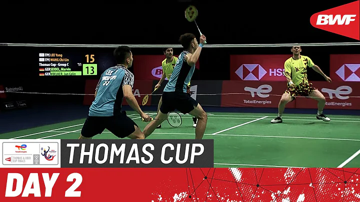 BWF Thomas Cup Finals 2022 | Chinese Taipei vs. Germany | Group C