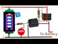 Great Idea: Turn a Battery Level Indicator into a Battery Charger - Auto Cut OFF