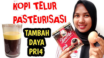 KOPI TELUR PASTEURISASI | Jangan Mentah ! | Minuman Penambah Stamina PRIA