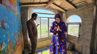 Cleaning and Redecoration Day: Dr. Majid's Collaboration with a Nomadic Lady