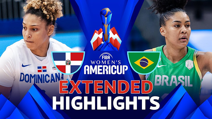 Dominican Republic 🇩🇴 vs Brazil 🇧🇷 | Extended Highlights | FIBA AmeriCup Women 2025