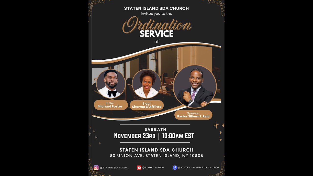 Christian Commission | Pastor Silburn I. Reid | Staten Island SDA | November 23, 2024