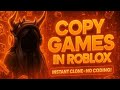 How to copy games on Roblox (2025 for free)
