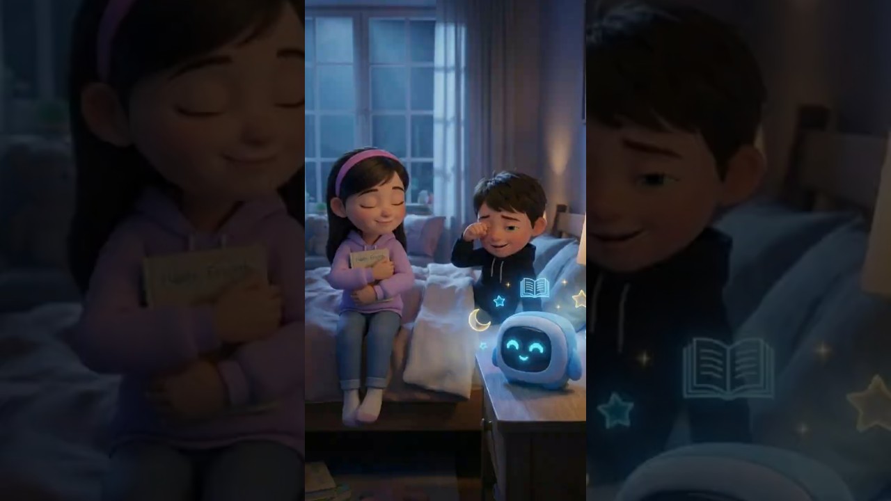 AI Read Bedtime Stories? 📖🤖 | Kids Story | Ai Little Assistant #aiforkids #learningstories