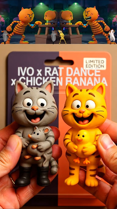Ivo x Rat Dance x Chicken Banana?! 💀🍌 | Who Let This Toy Drop?! #Shorts