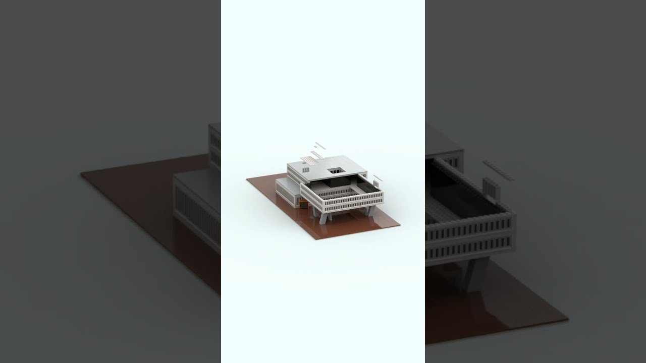 LEGO | Refinery Modul 25 Office Building (Build No.1495)