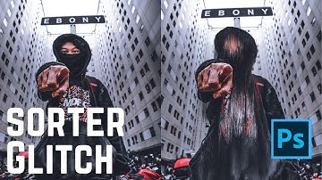 How to Create Pixel Sorter Glitch Effect in Photoshop