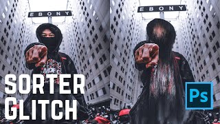How to Create Pixel Sorter Glitch Effect in Photoshop