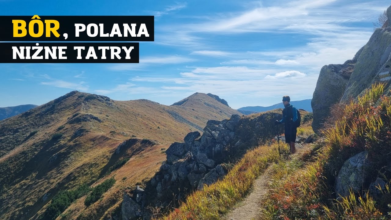 Bor, Polana, Zakluky | Widokowa pętla w Niżnych Tatrach