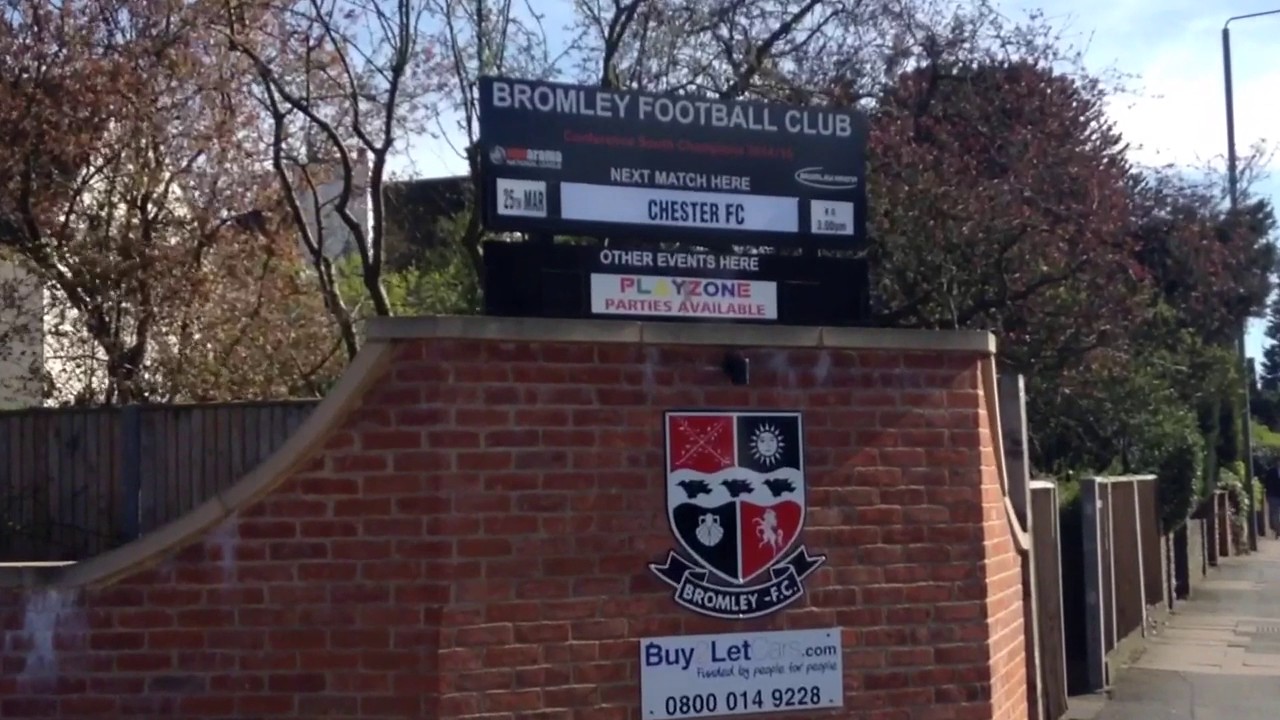 Bromley FC vs Chester YouTube