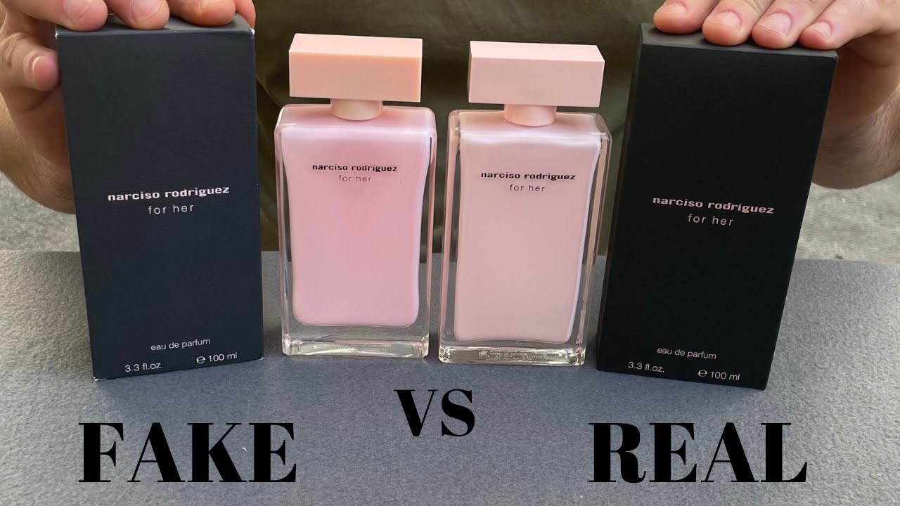 Fake vs Real Narciso Rodriguez For Her Perfume - YouTube