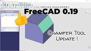 FreeCAD 0.19 - FreeCAD finally has a great chamfer tool in PartDesign by Free CAD Academy 16,591 views 3 years ago 3 minutes, 45 seconds