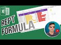 How to use Rept formula in excel l Rept Formula | Raj Computers | Raj sir